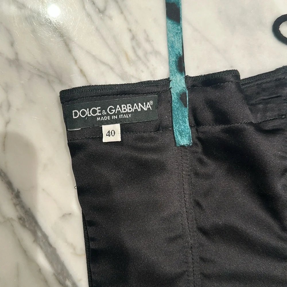 Dolce & Gabbana Turquoise Leopard Corset - Picture 7 of 11